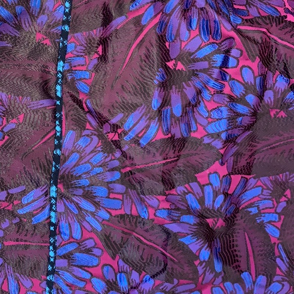 J. Crew vibrant jacquard skirt EUC 4 - Picture 3 of 5